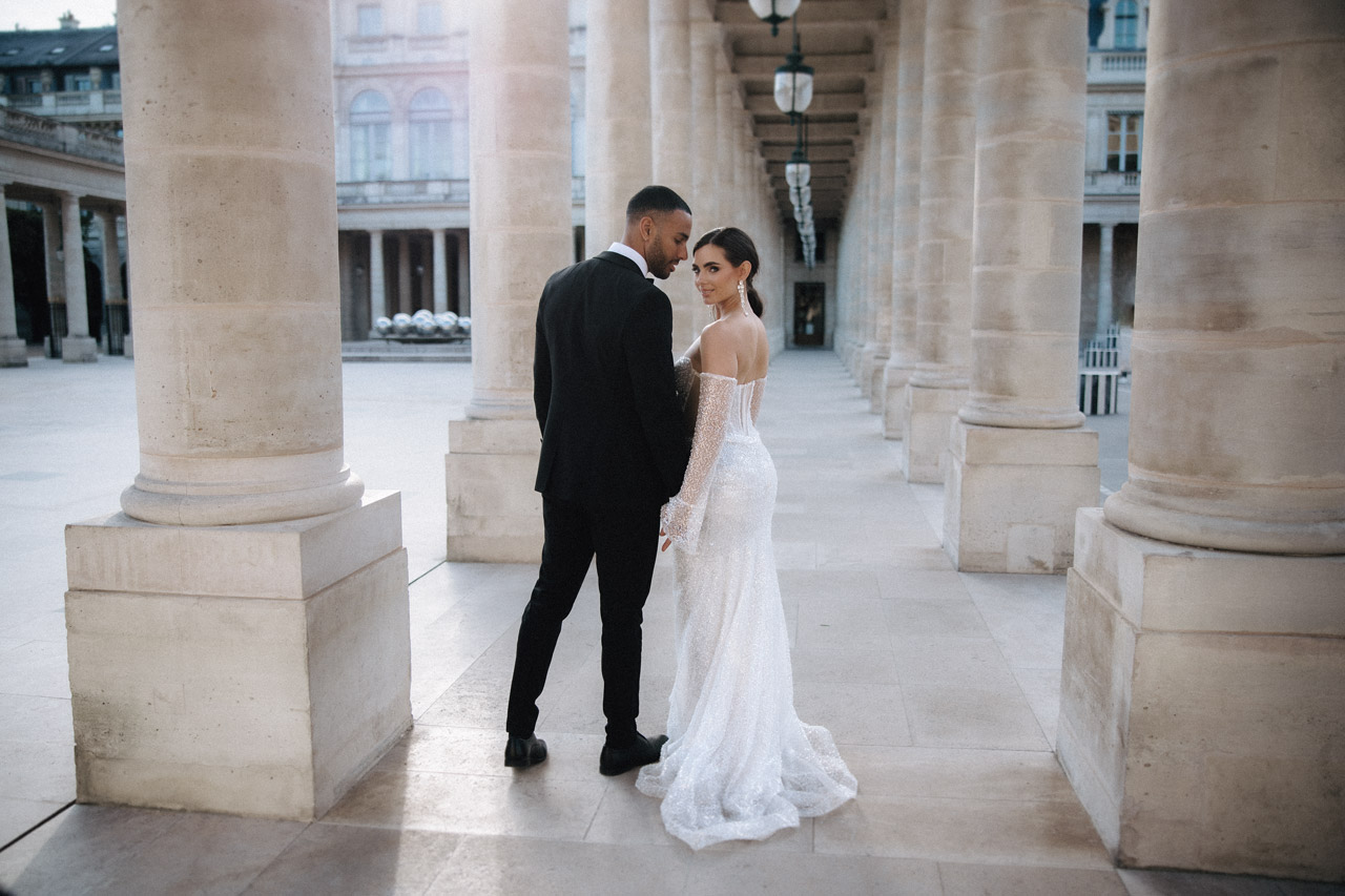 Hochzeitsfotos im Sommer in Paris Hochzeitsfotograf Lichtbildlars Vechta
